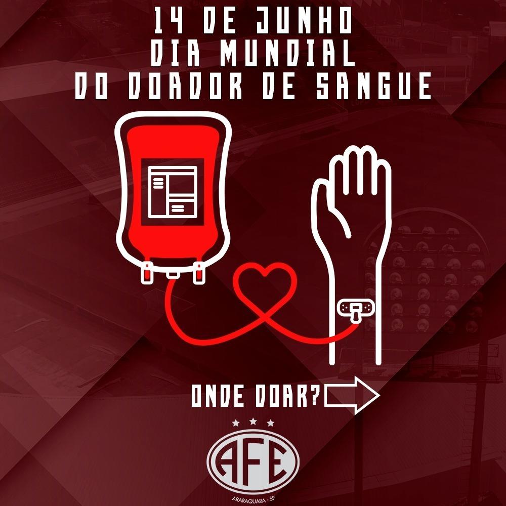 14 de Junho - Dia Mundial do Doador de Sangue!