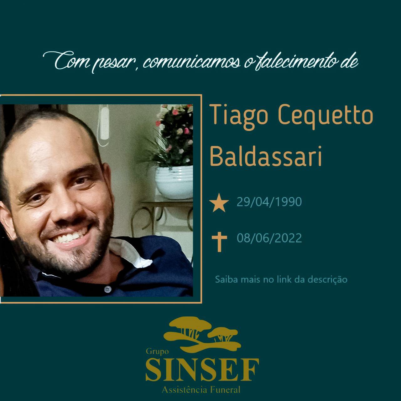 Com pesar, o Grupo Sinsef se despede de Thiago Cequetto Baldassari