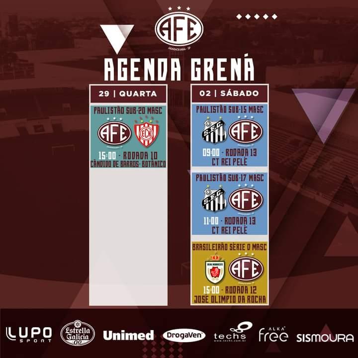 Confira os próximos compromissos da Ferroviaria!