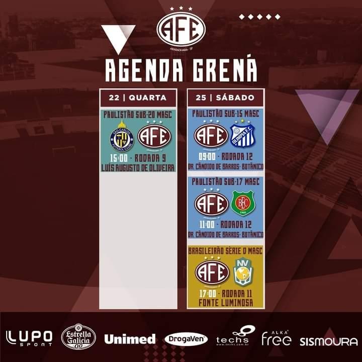 Confira os próximos compromissos da Ferroviaria!