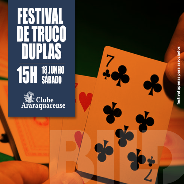 Festivais da semana pra você acompanhar e participar no Clube Araraquarense!