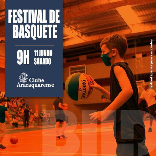 Nesta semana, teremos festival de basquete no Clube Araraquarense!