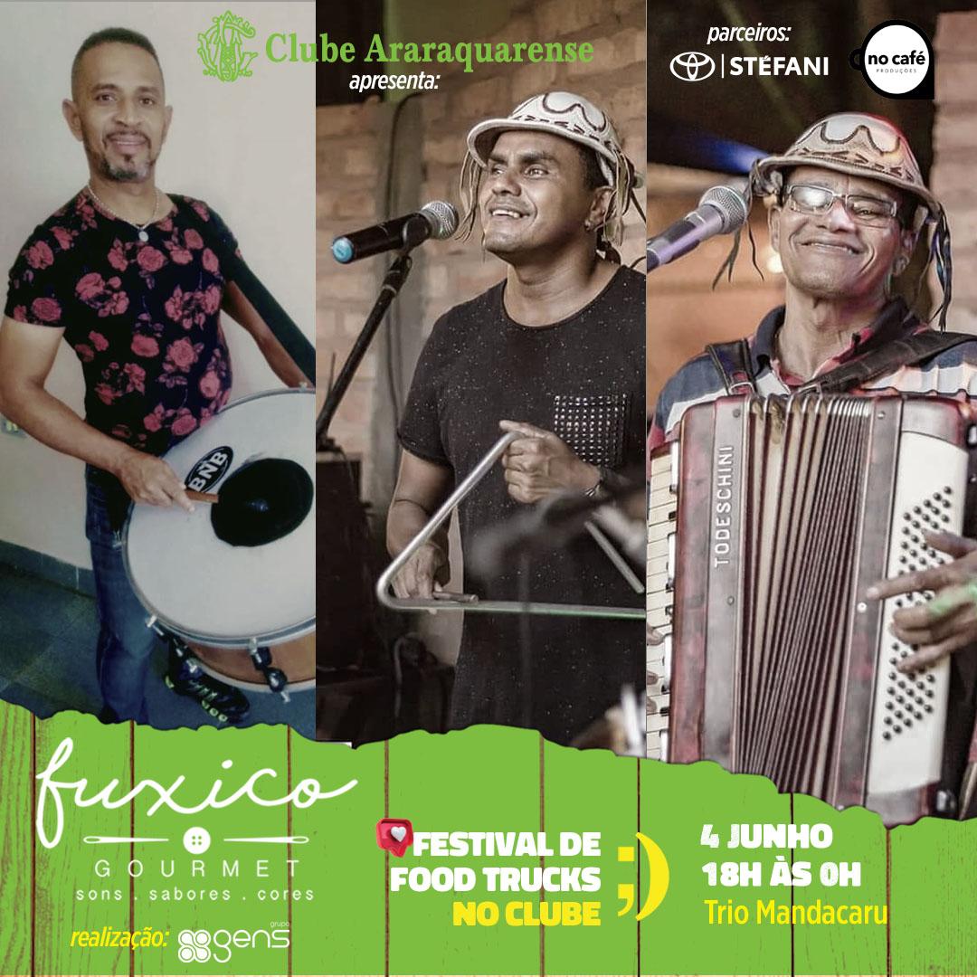 Sábado 04/06 com o festival de Food Trucks do Clube Araraquarense!