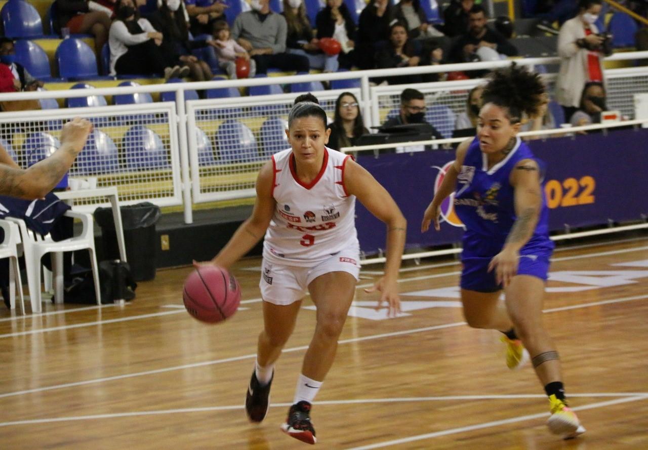 Sesi Araraquara Basquetebol Feminino 55 X  68 Santo André - LBF 2022!