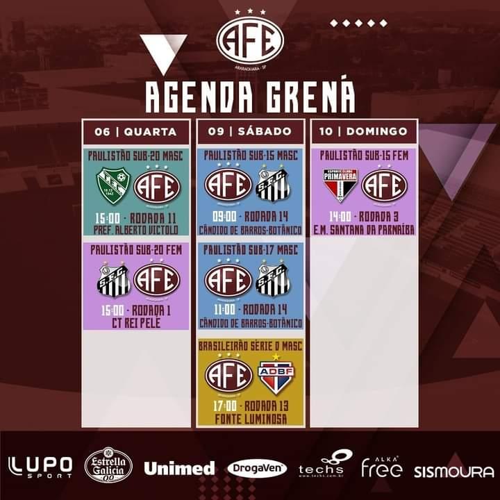 Confira os próximos compromissos da Ferroviária!