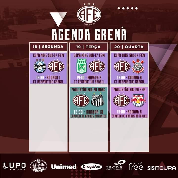 Confira os próximos compromissos da Ferroviaria!