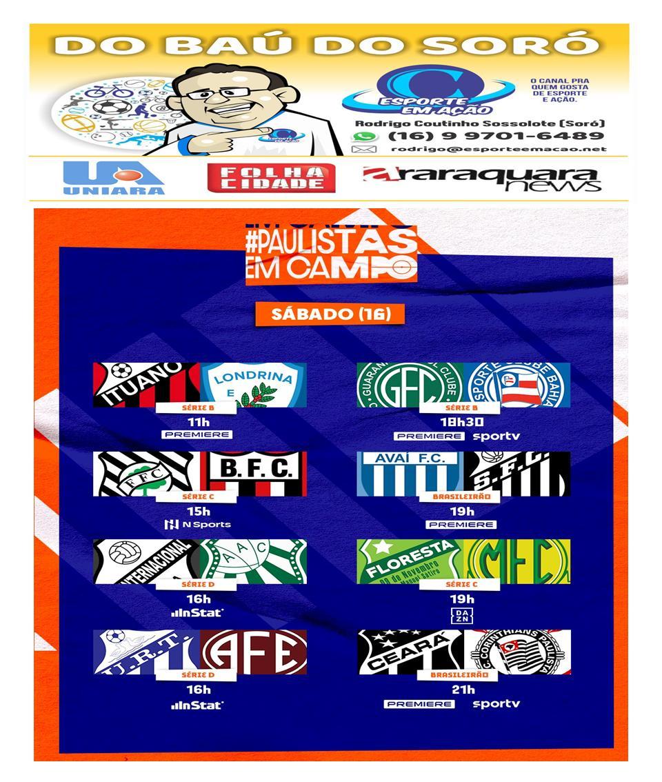 Do Baú do Soró - 16/07/2022 - Sábado!