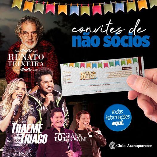 FESTA JULINA DO CLUBE ARARAQUARENSE!