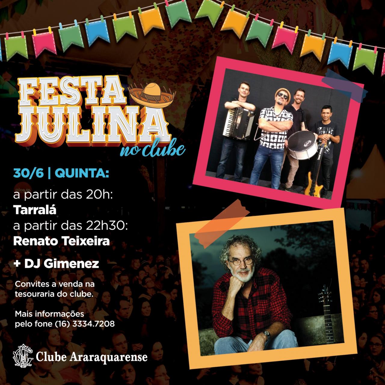  FESTA JULINA DO CLUBE ARARAQUARENSE!