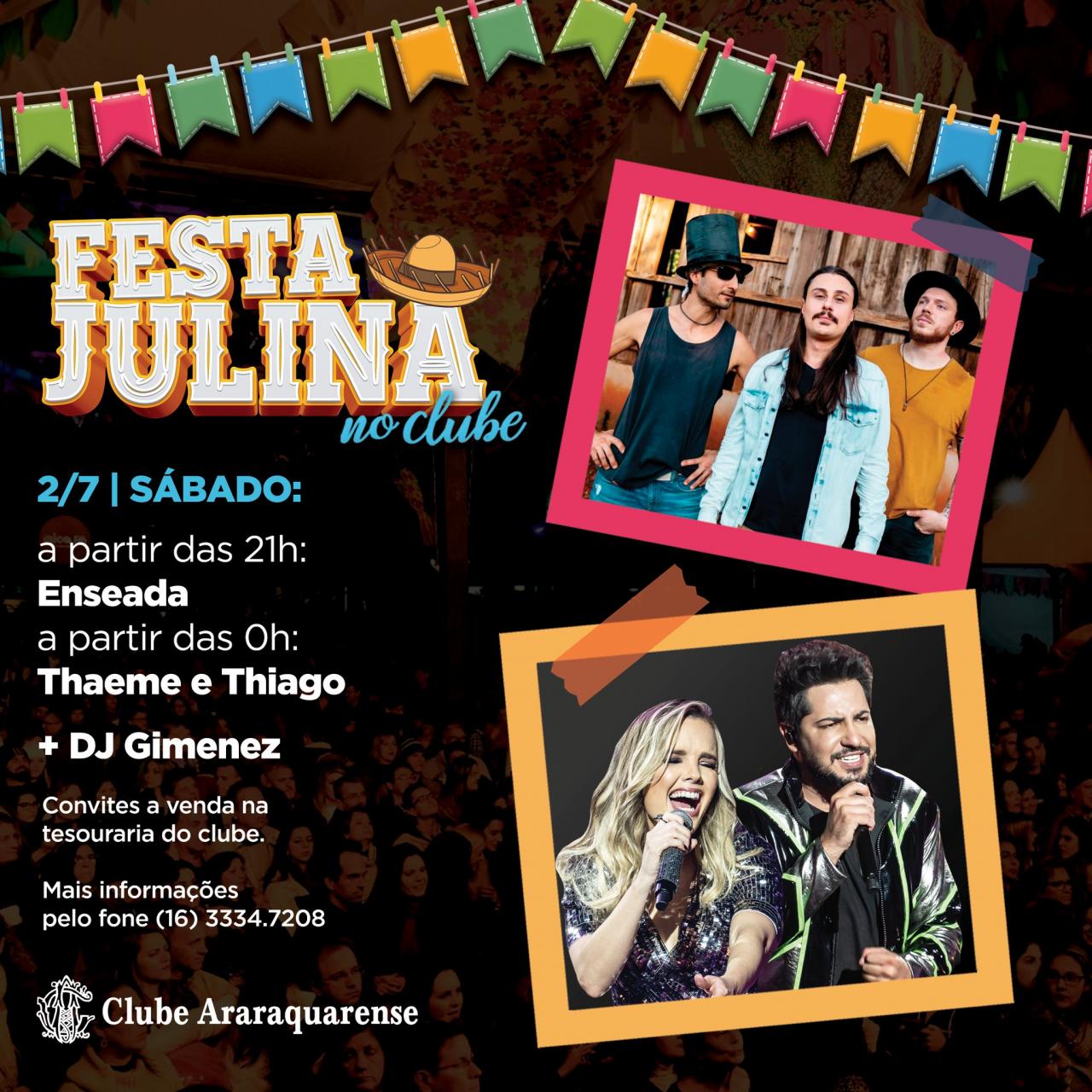  FESTA JULINA DO CLUBE ARARAQUARENSE!