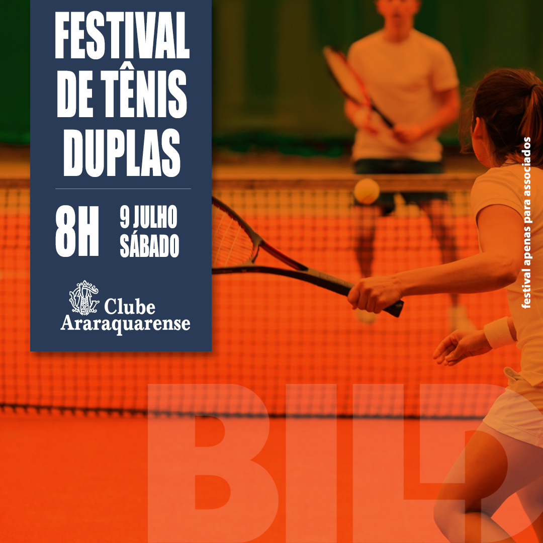 Festivais esportivos dessa semana no Clube Araraquarense!