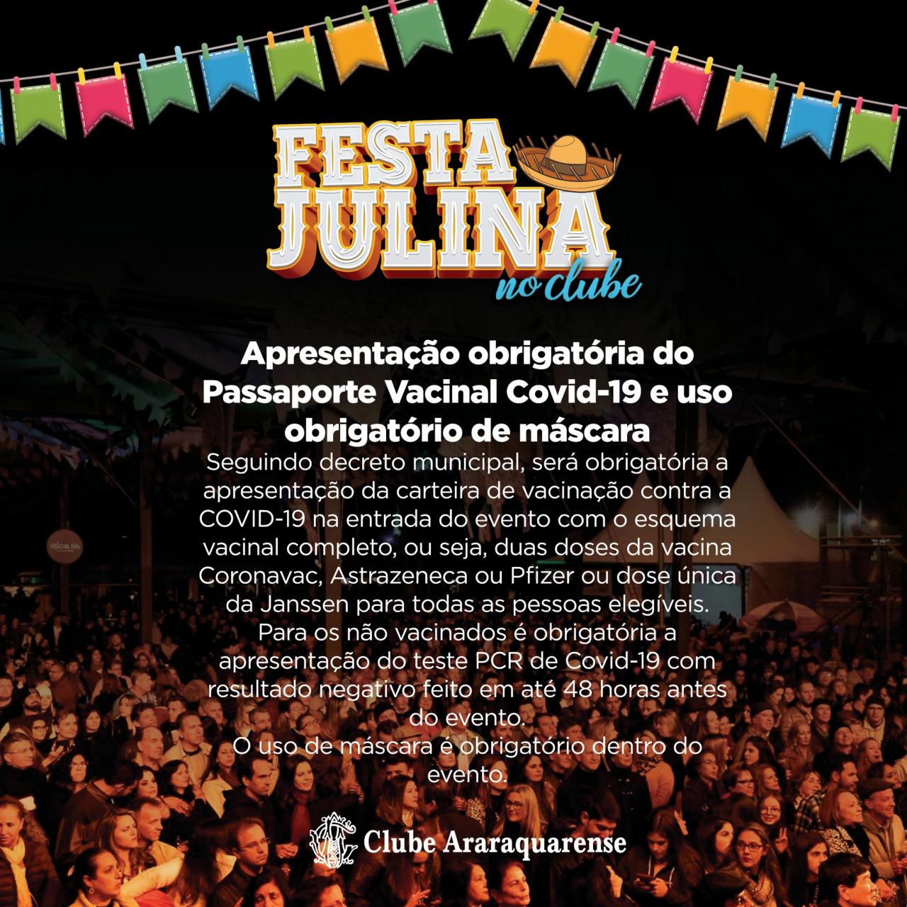 Lembretes importantes:Festa Julina 2022!