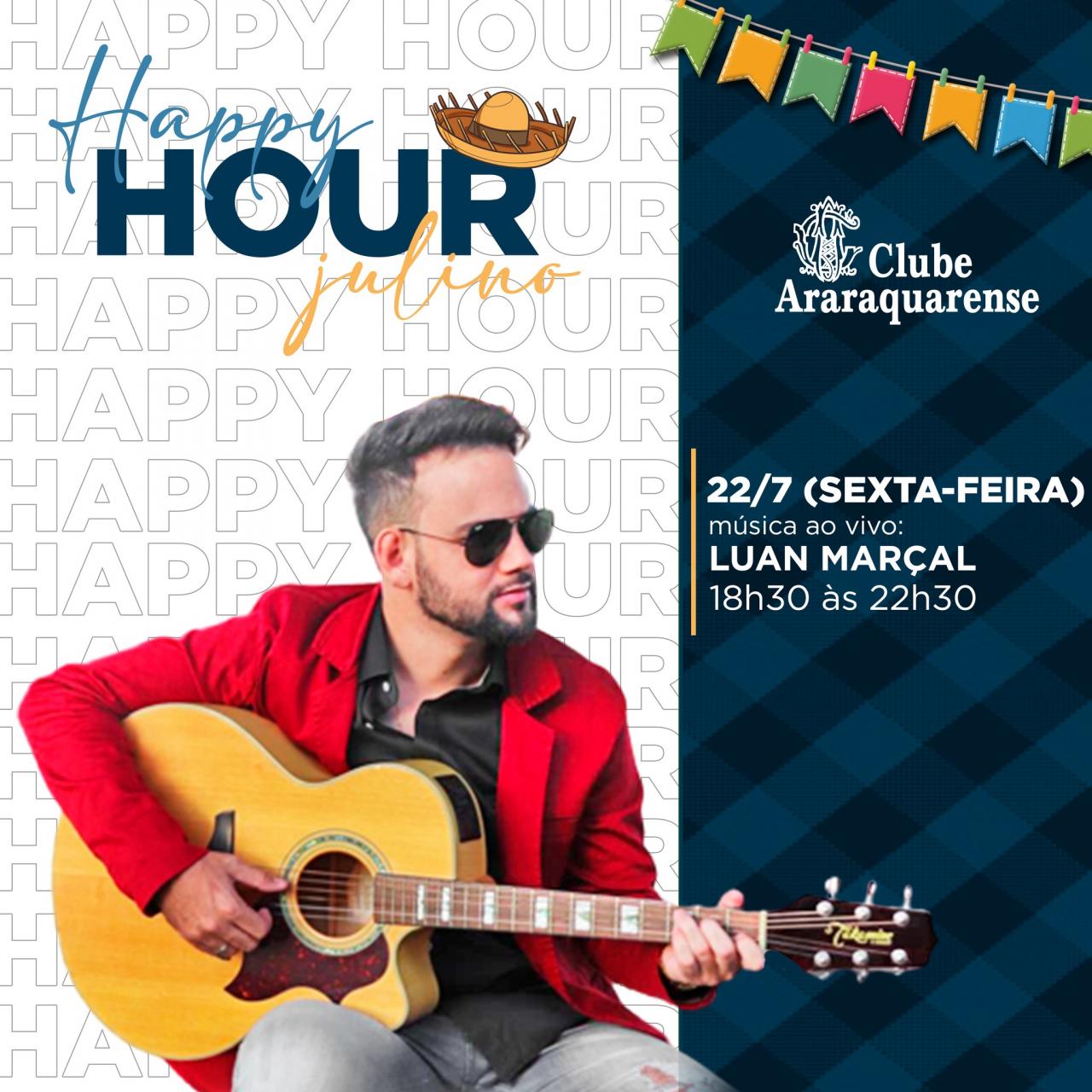 Mais uma sexta-feira de Happy Hour no Clube Araraquarense!
