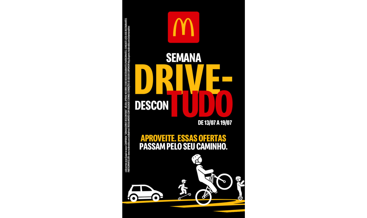 McDonald’s celebra a Semana Drive com promoções especiais   