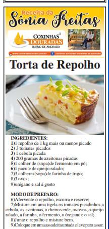 Receita Sônia Freitas - 10/07/2022 - Domingo!