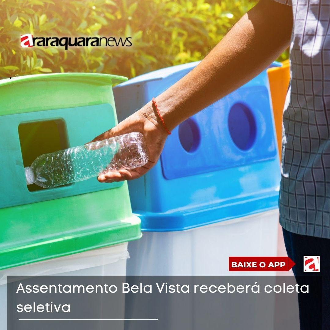 Assentamento Bela Vista receberá coleta seletiva