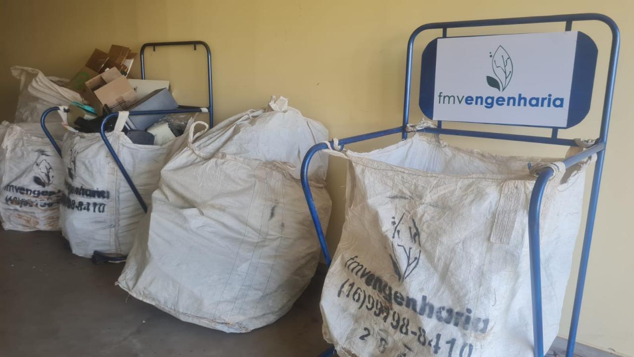 Campanha da AEAARP arrecada mais de meia tonelada de recicláveis