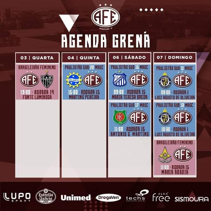 Confira os próximos compromissos da Ferroviaria!