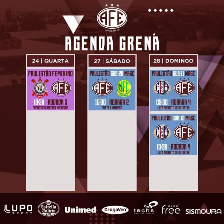 Confira os próximos jogos da Ferroviaria!