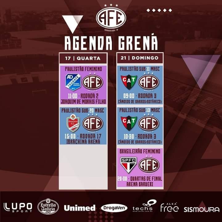 Confira os próximos jogos da Ferroviaria!