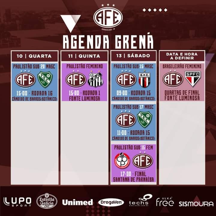 Confira os próximos jogos da Ferroviária!