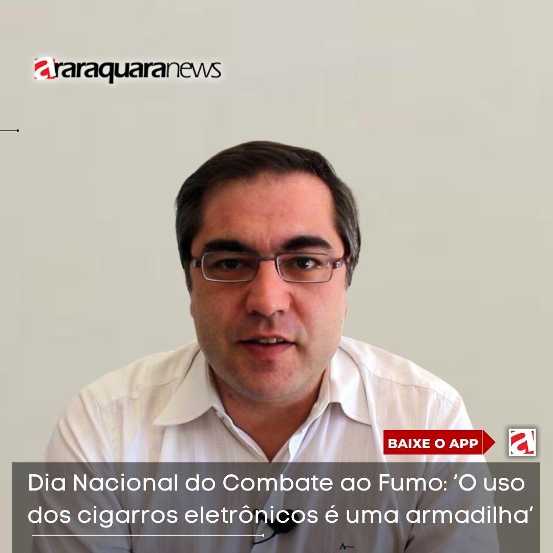 Dia Nacional do Combate ao Fumo: ‘O uso dos cigarros eletrônicos é uma armadilha’
