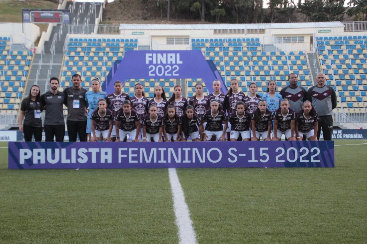 Ferroviária é campeã do Paulista Feminino Sub-15 2022!