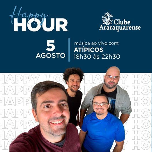 Mais uma sexta-feira de Happy Hour no Clube Araraquarense!