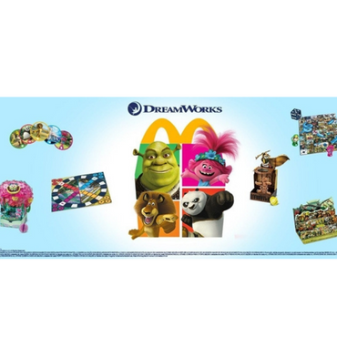 McLanche Feliz traz os filmes mais icônicos da DreamWorks em nova campanha com brinquedos sustentáveis