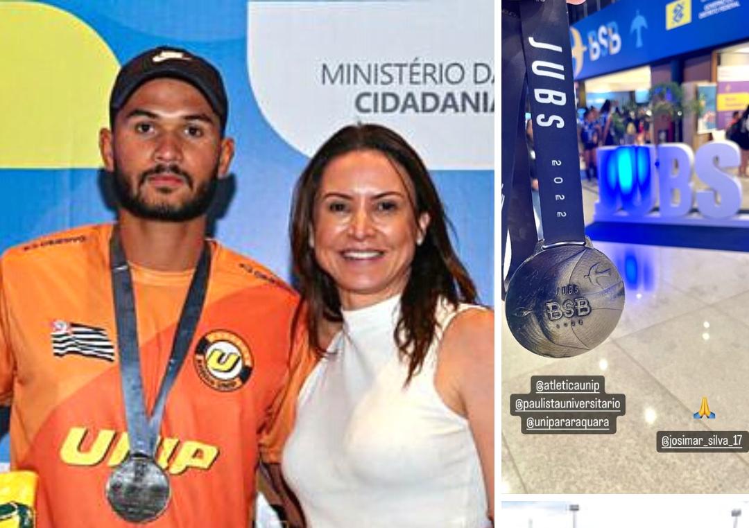 Aluno de Educação Física da UNIP Araraquara é prata nos Jogos Universitários Brasileiros