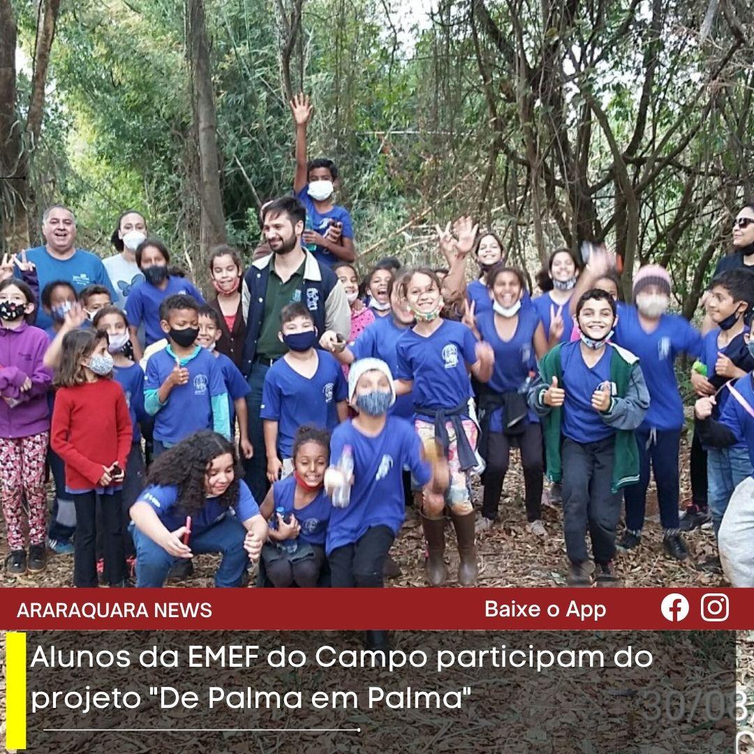 Alunos da EMEF do Campo participam do projeto 