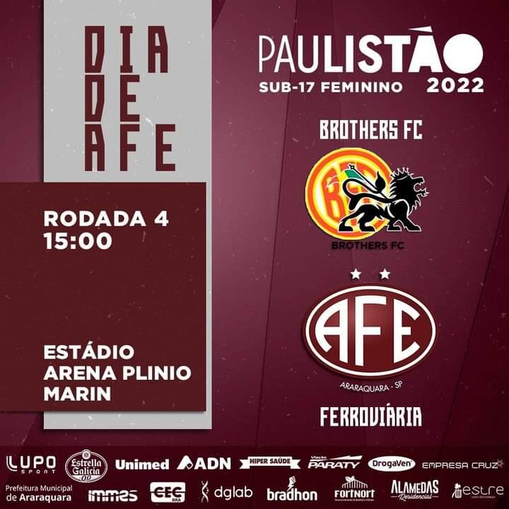 Brother 's X Ferroviaria - Paulista Sub 17 Feminino