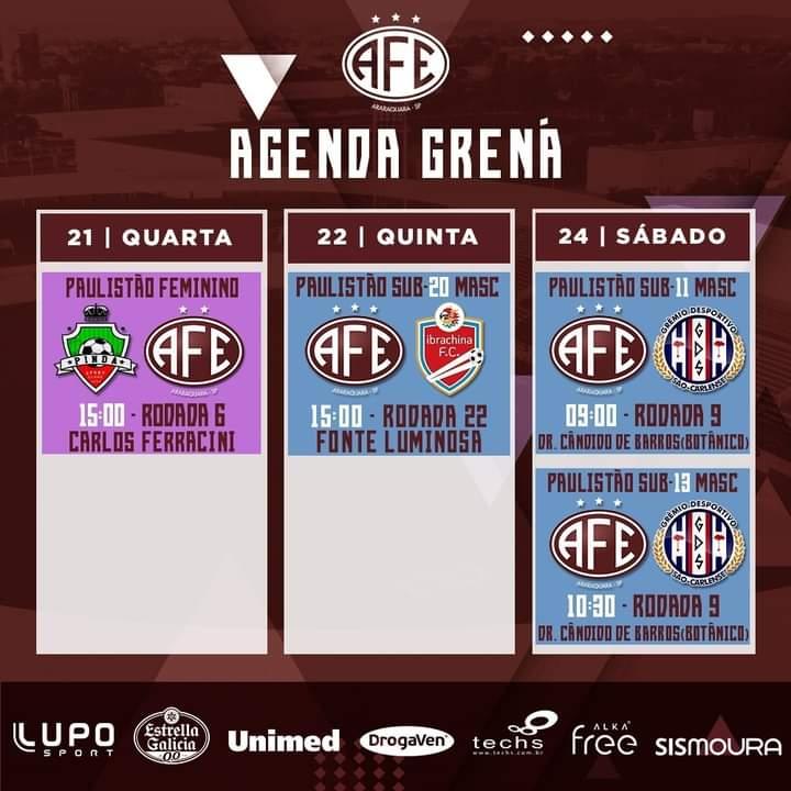 Confira os próximos jogos da Ferroviaria!