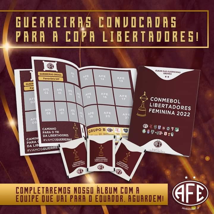 Guerreiras Grenás vão ser divulgadas em breve para a disputa das Libertadores Femininas 2022!