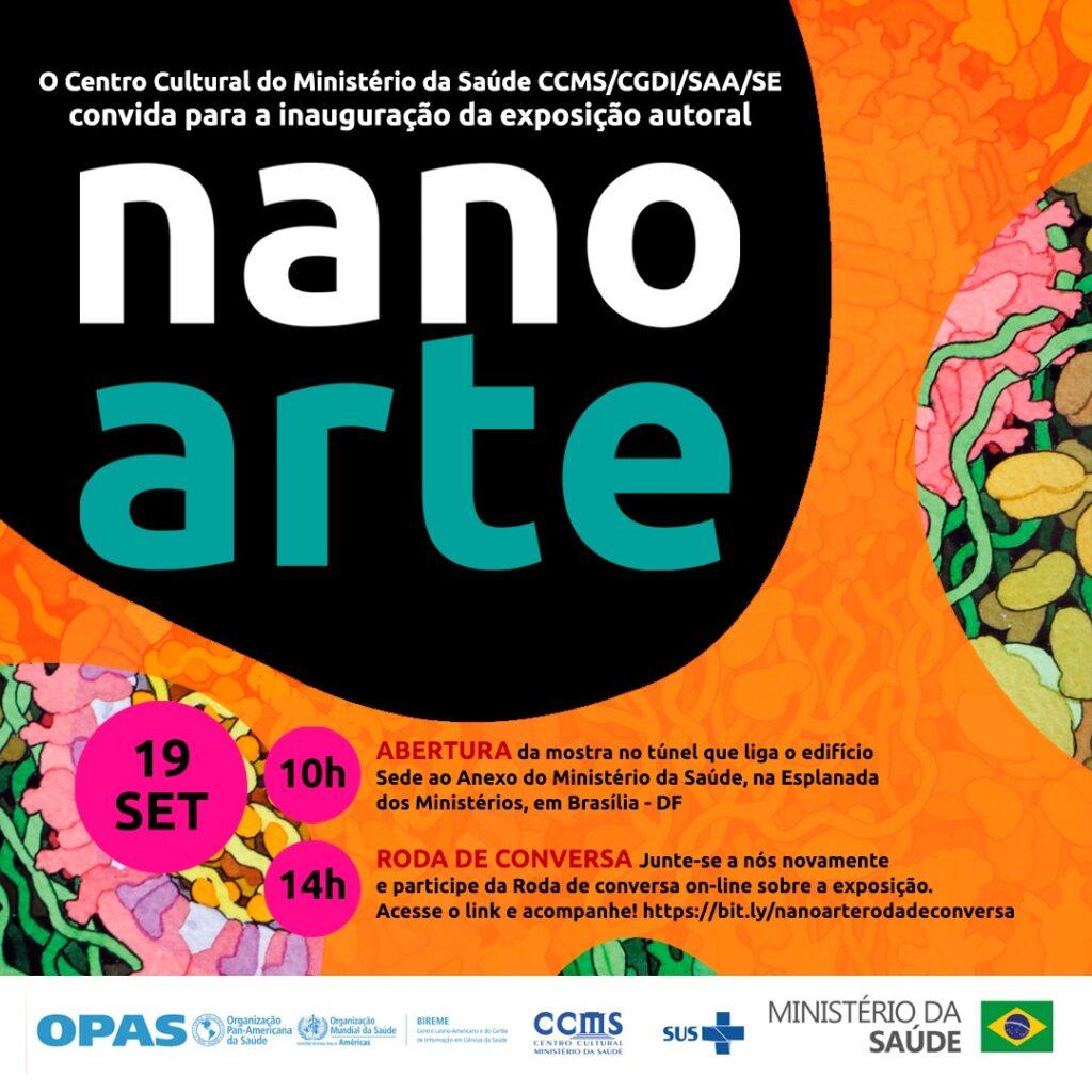 Nanoarte do CDMF é destaque de eventos em Brasília e São Paulo