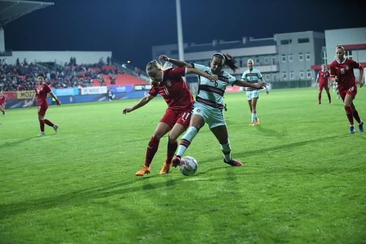 Portugal 2 X 1 Servia - Eliminatórias Copa do Mundo Feminino!