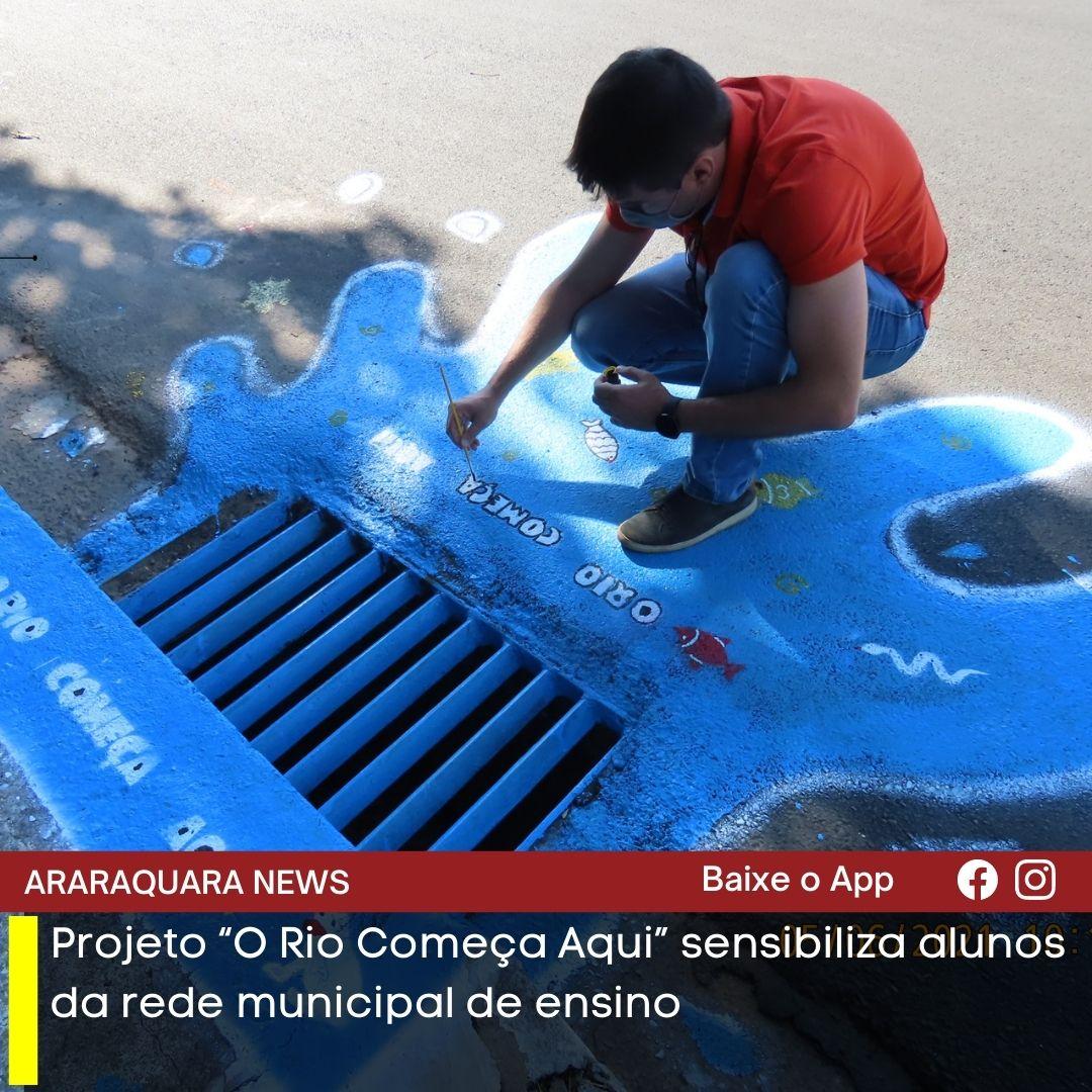 Projeto “O Rio Começa Aqui” sensibiliza alunos da rede municipal de ensino