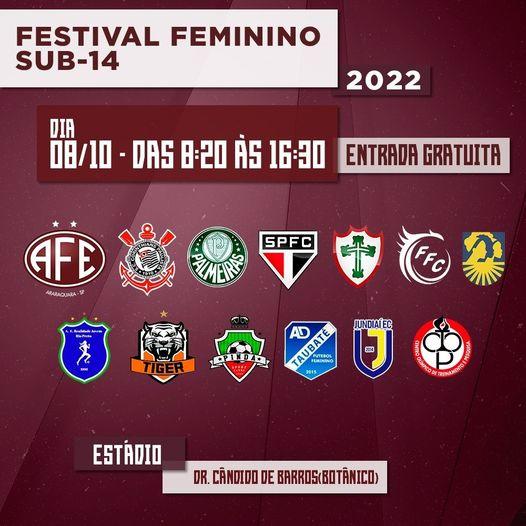 Portuguesa participa do Festival Paulista Feminino Sub-14