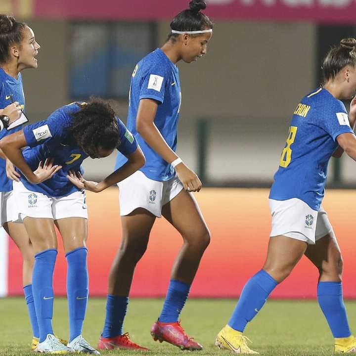 Brasil 5 x 0 India - Mundial Sub 17 Feminino 2022!