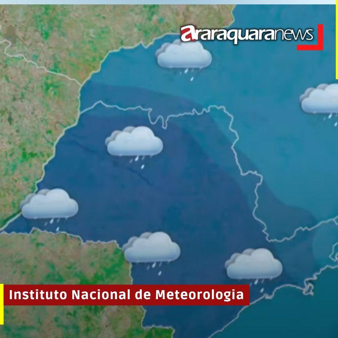 Chuva em todo a região nesta segunda-feira (31)