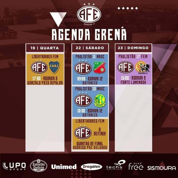 Confira os próximos compromissos da Ferroviária!