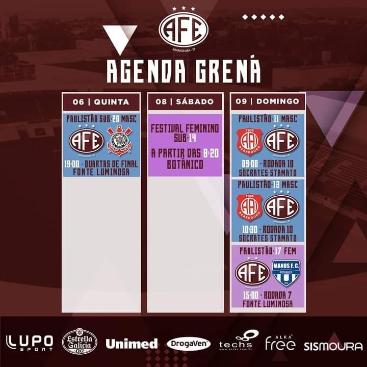 Confira os próximos jogos da Ferroviária!