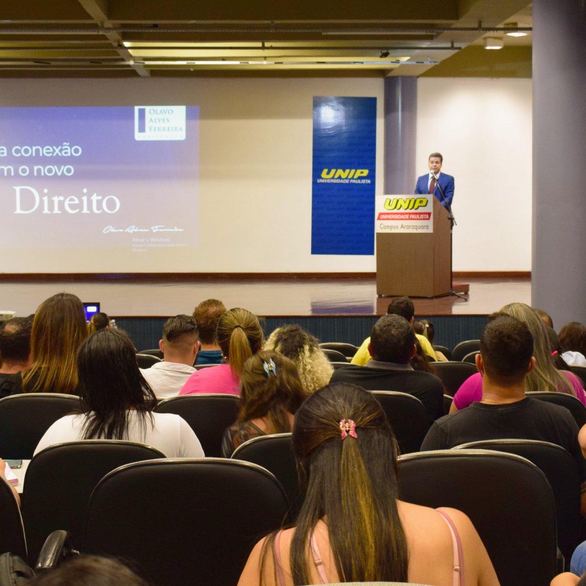 Curso de Direito da UNIP Araraquara promove a sua XXI Jornada Jurídica
