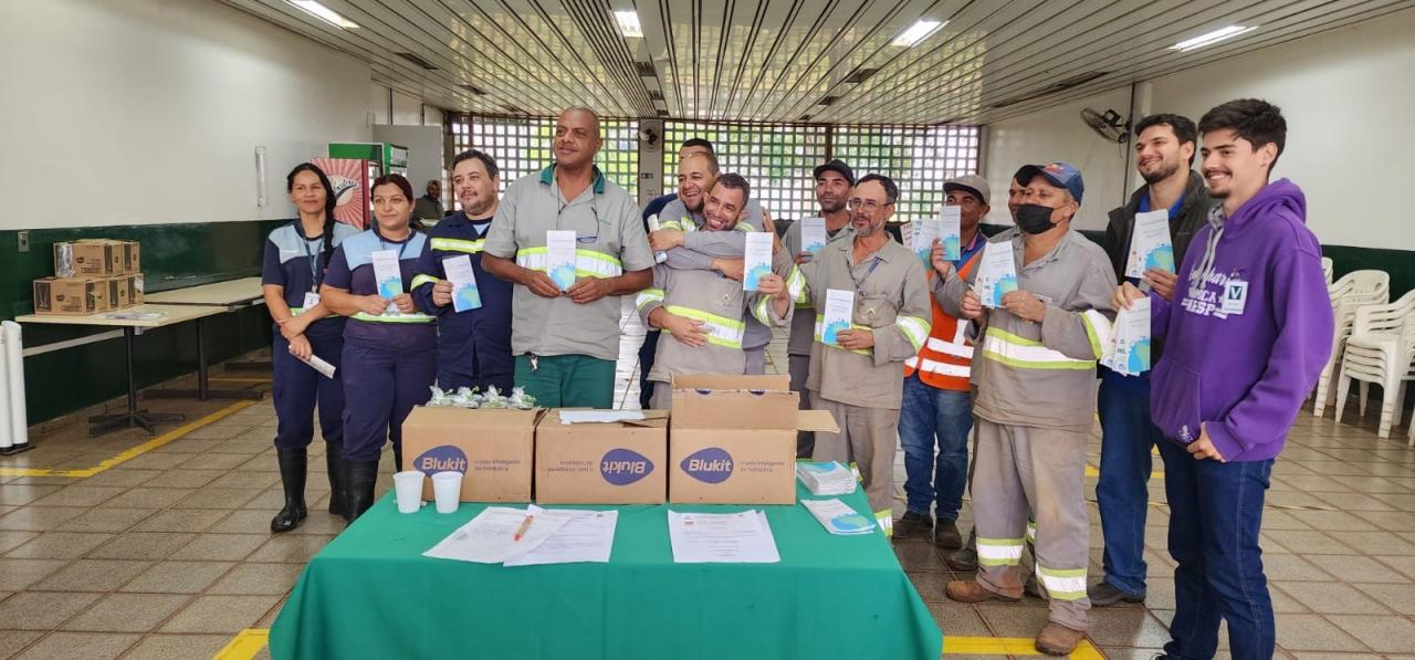 DAAE PARTICIPA DE AÇÃO DE SENSIBILIZAÇÃO AMBIENTAL
