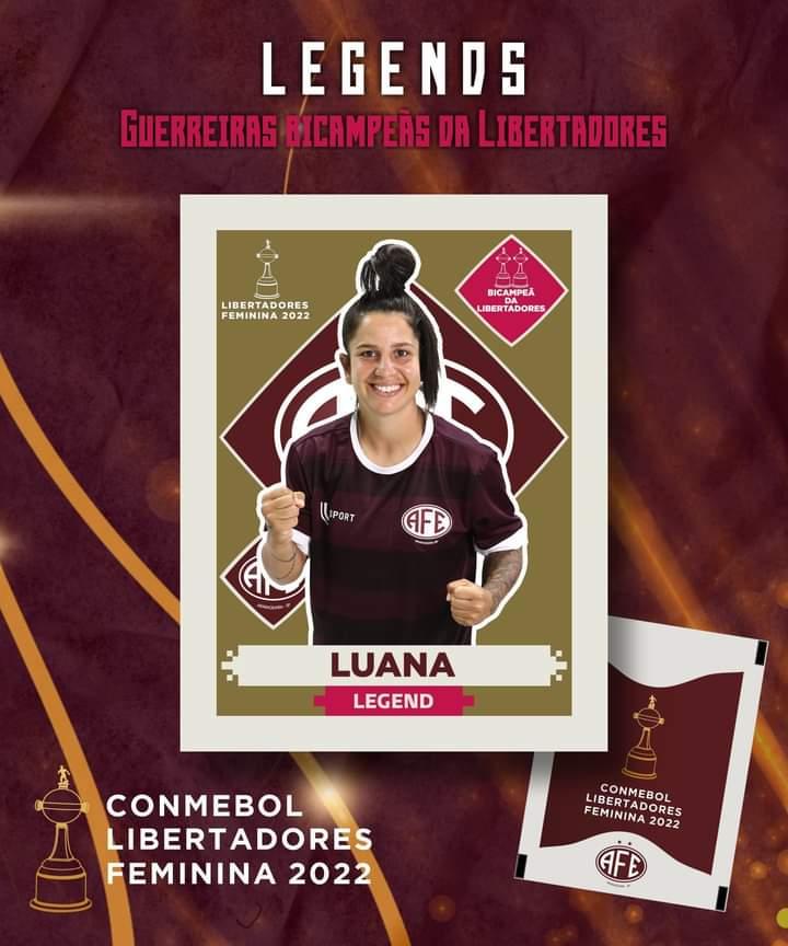 Legends das Guerreiras Grenas para as Libertadores da America 2022!
