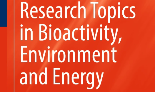 Pesquisadores do CDMF publicam capítulo em livro sobre bioatividade, ambiente e energia