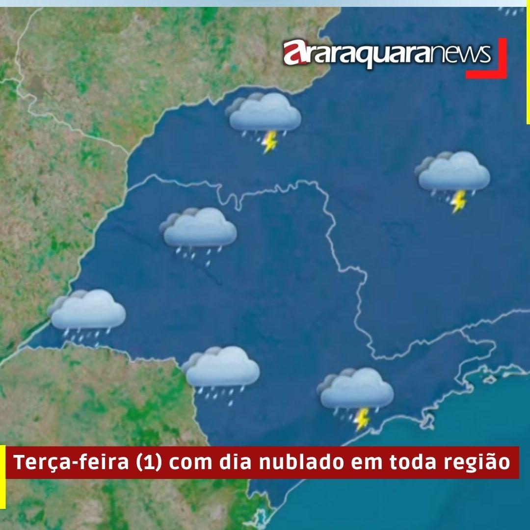Vídeo | Terça-feira (1) com dia nublado em toda região