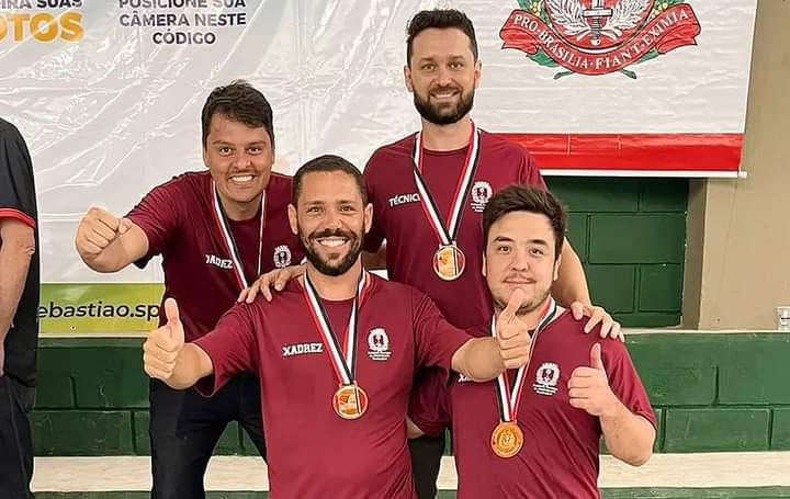 Xadrez de Araraquara comemora boa atuação nos Jogos Abertos 2022!