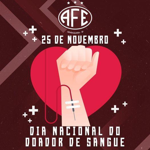 25 de Novembro:Dia Nacional do Doador de Sangue!