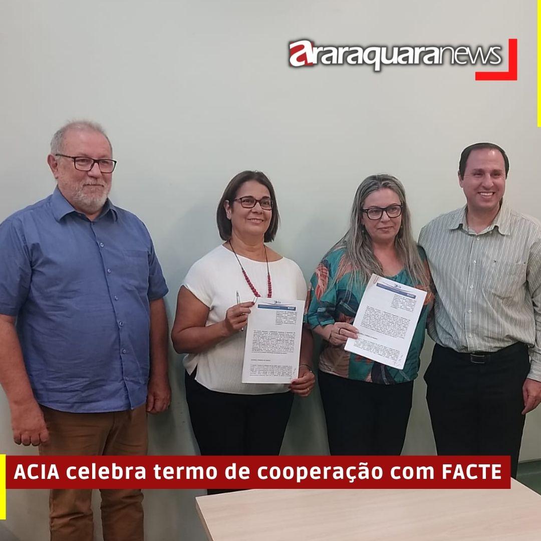 ACIA celebra termo de cooperação com FACTE